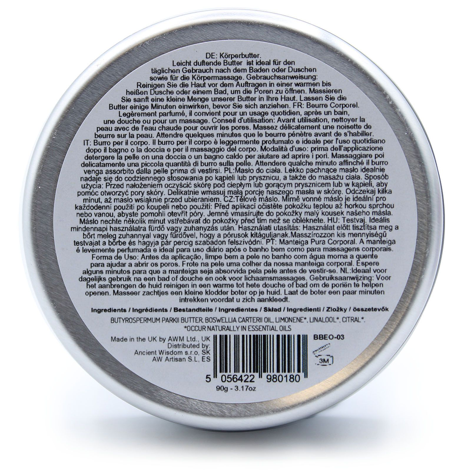 Aromatherapy Shea Body Butter 90g - Frankincense 3