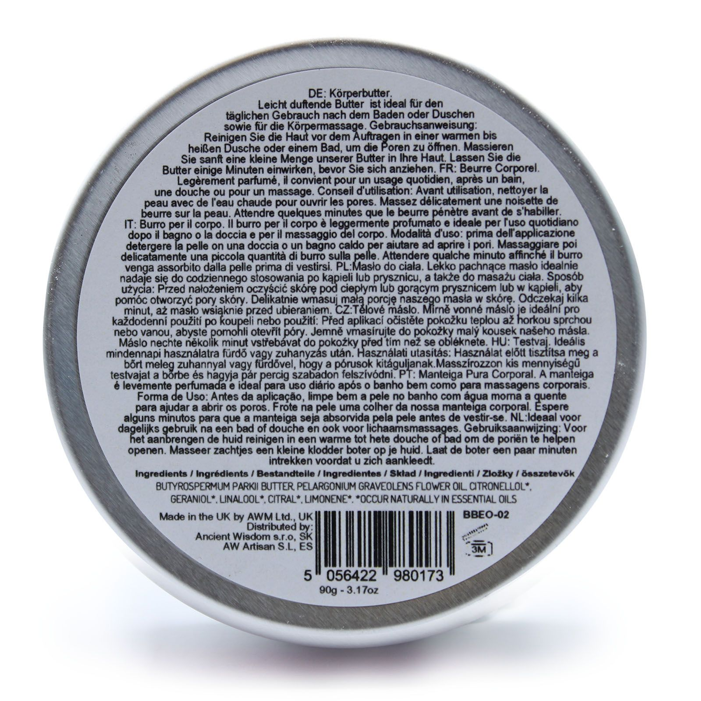 Aromatherapy Shea Body Butter 90g - Geranium 3