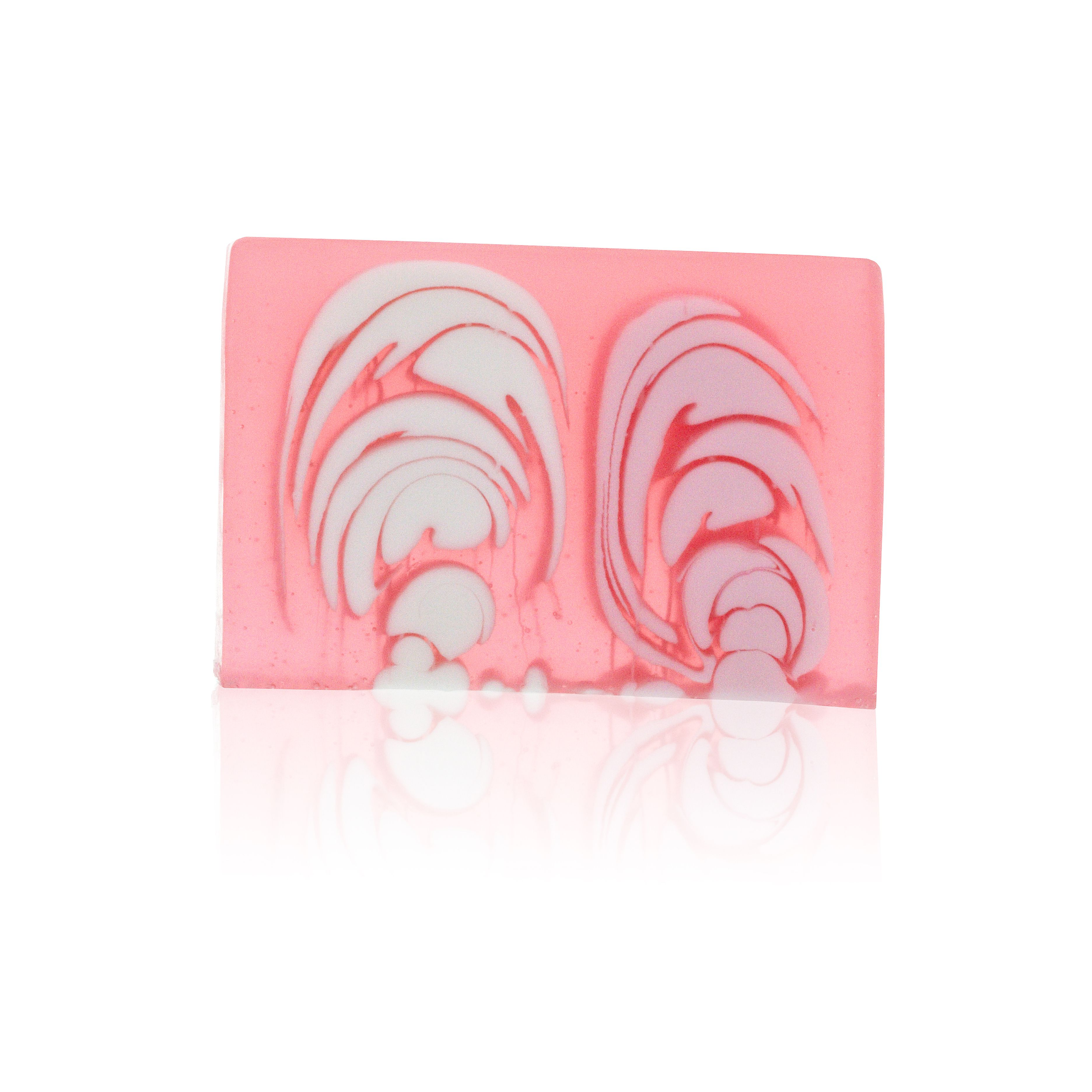 Handcrafted Soap Slice  100g  - Rose 1