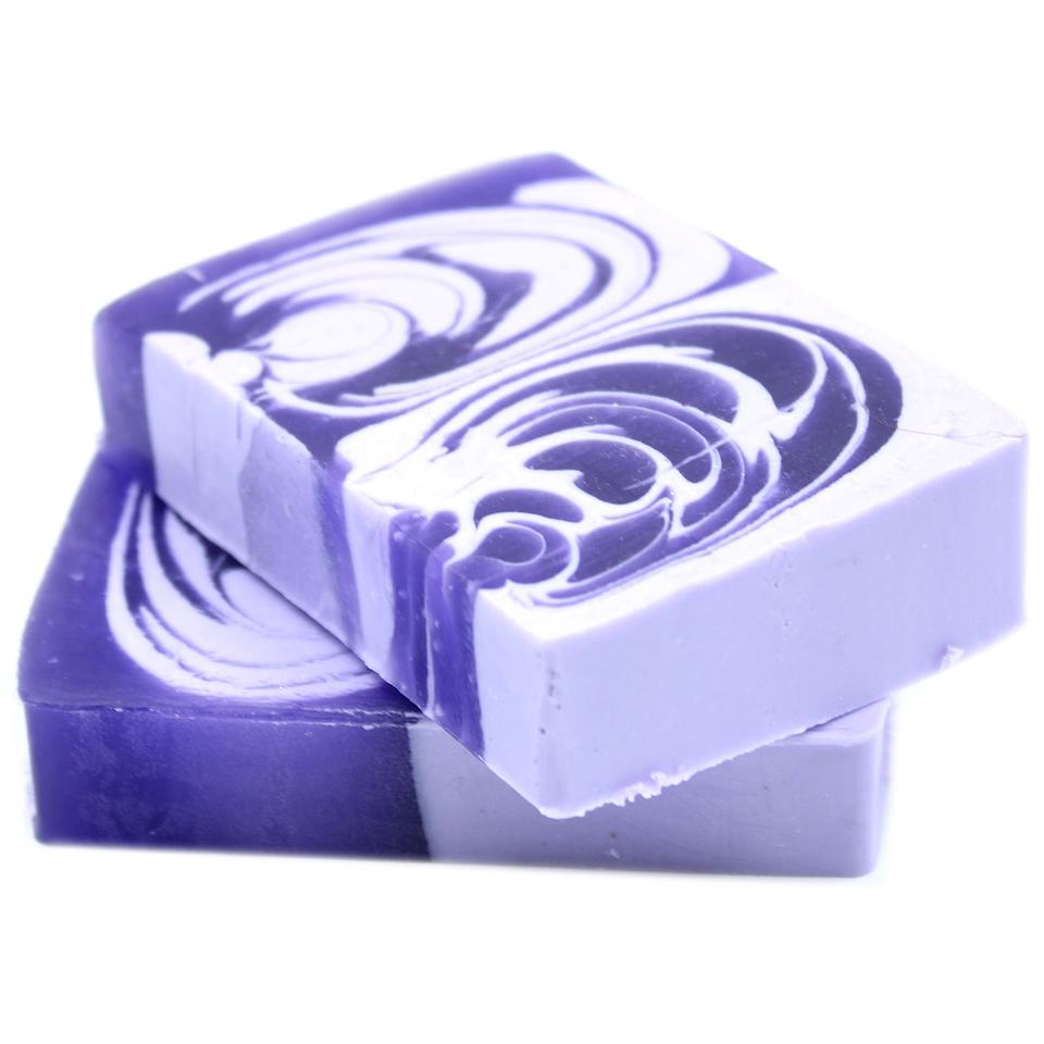 Handcrafted Soap 100g Slice  - Lilac 4