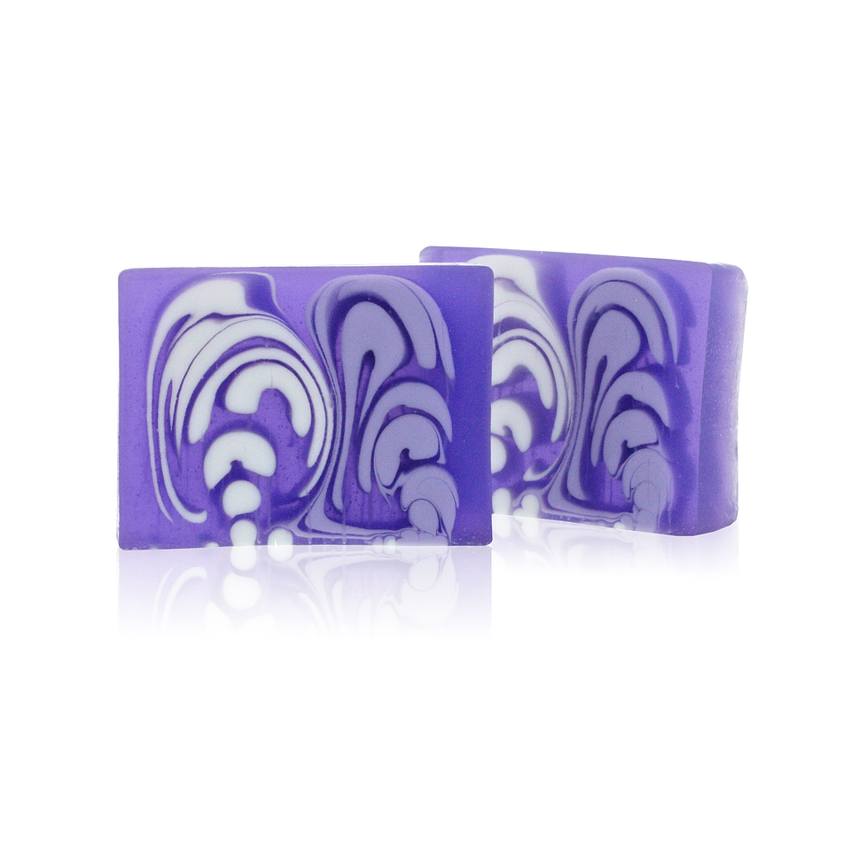 Handcrafted Soap Slice  100g  - Lavender 2