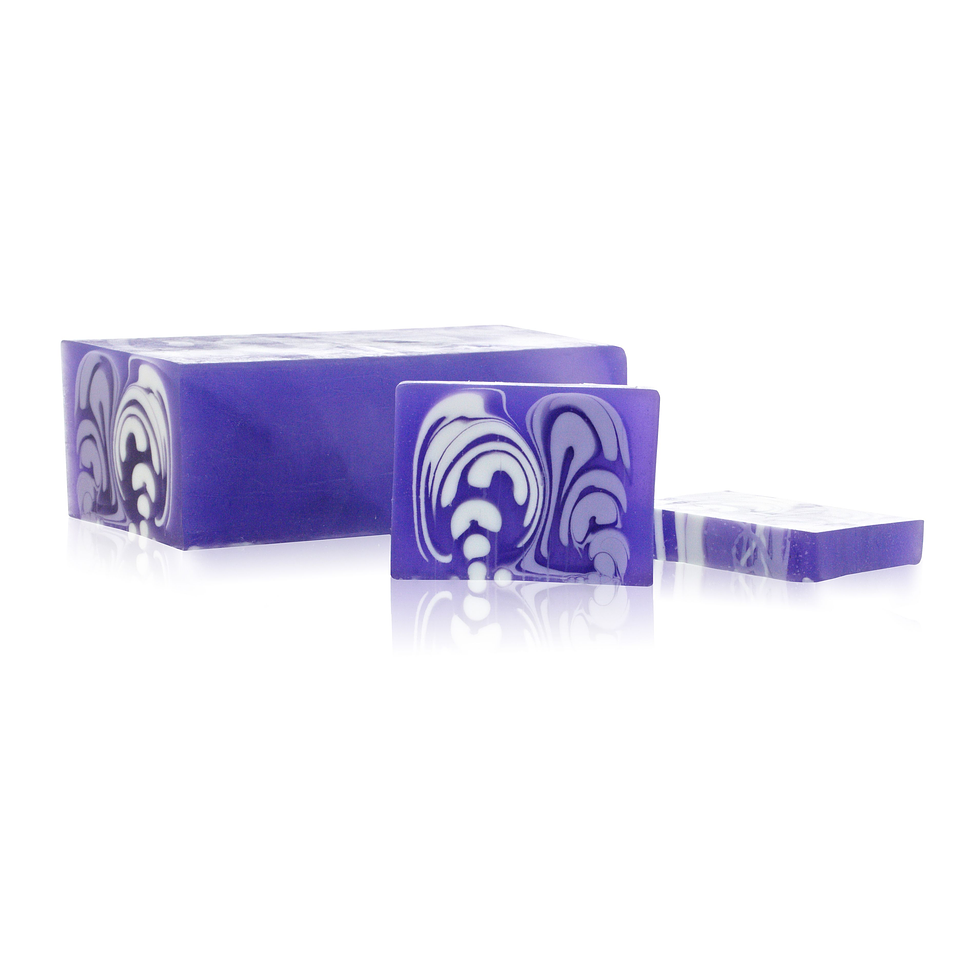 Handcrafted Soap Slice  100g  - Lavender 3