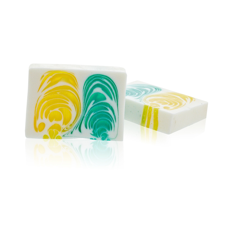 Handcrafted Soap Slice  100g  - Citrus 2