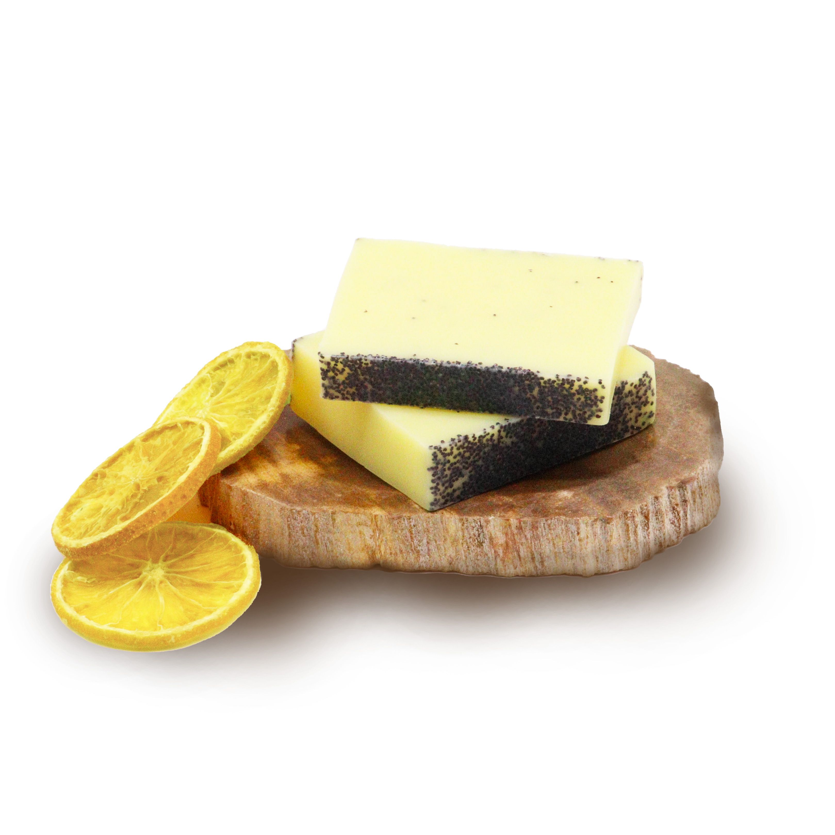Lemon Poppy Soap Bar - Approx 100g 2