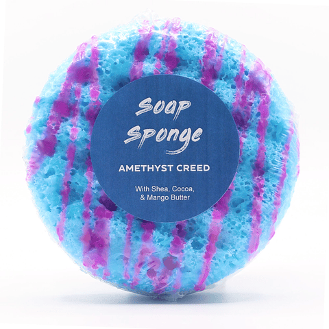 Amethyst Creed Bubble Butter Soap Sponge