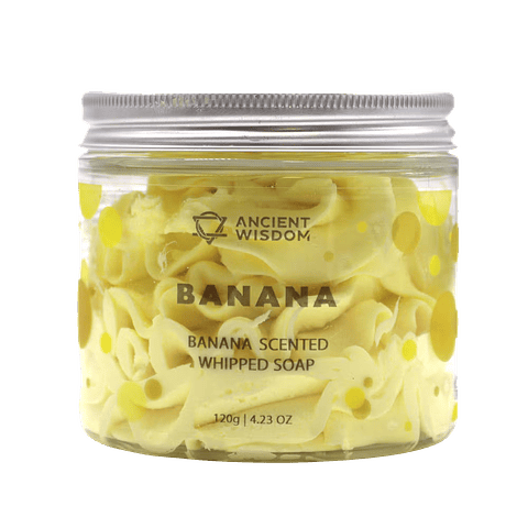 Banana Whipped Soap 120g
