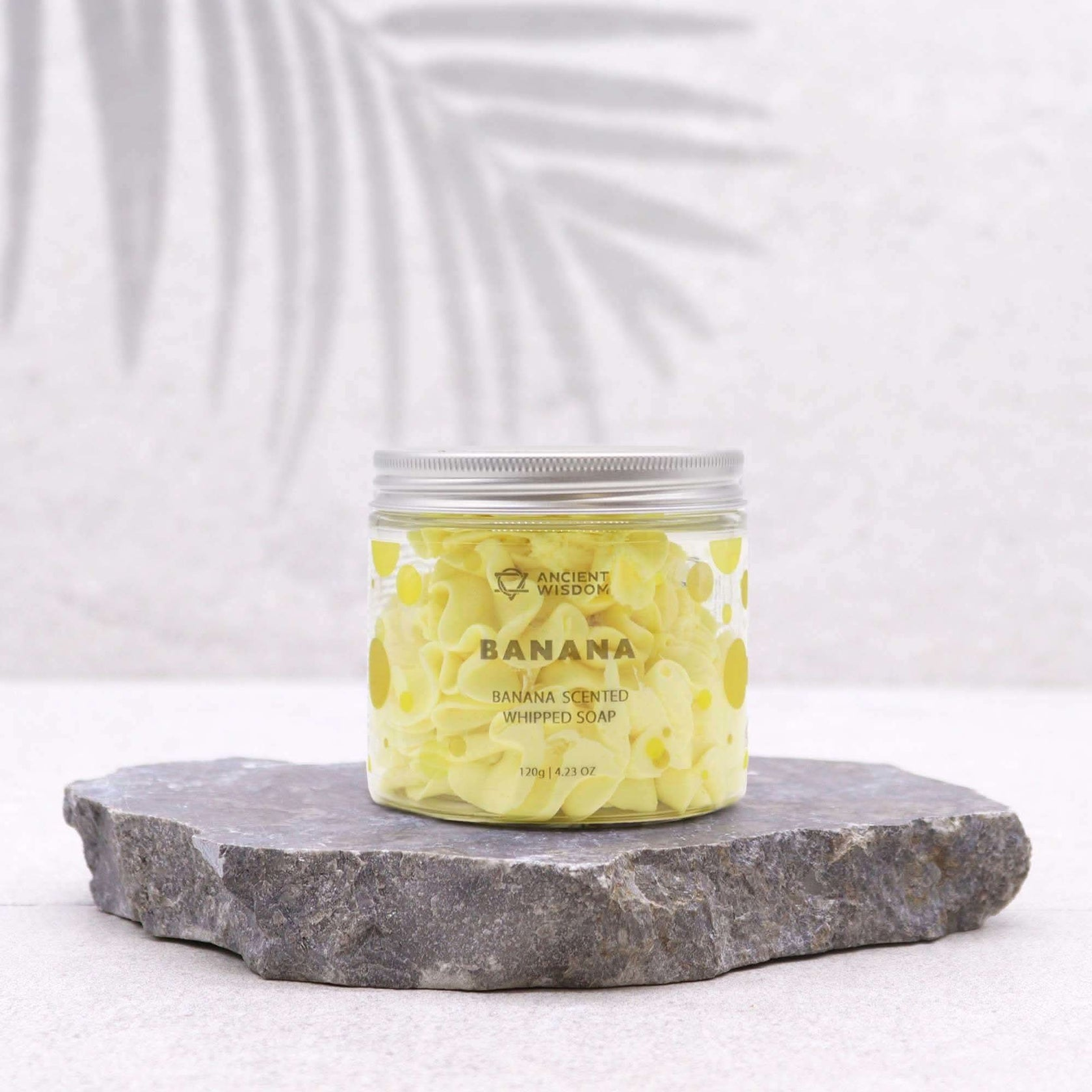 Banana Whipped Soap 120g 3