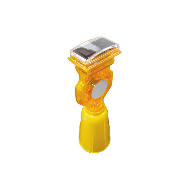 Lámpara Faena Solar Bidirecional Para Conos Amarilla - V0027