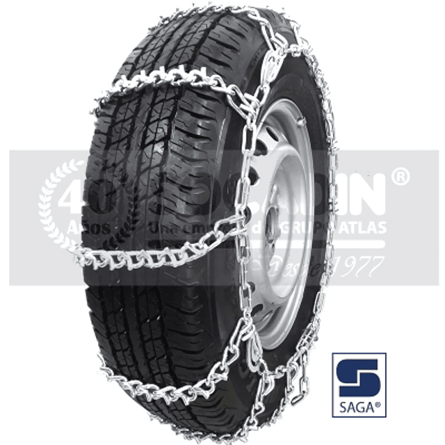 Par Cadenas Saga® Para Nieve Rompehielos 2819CAM 