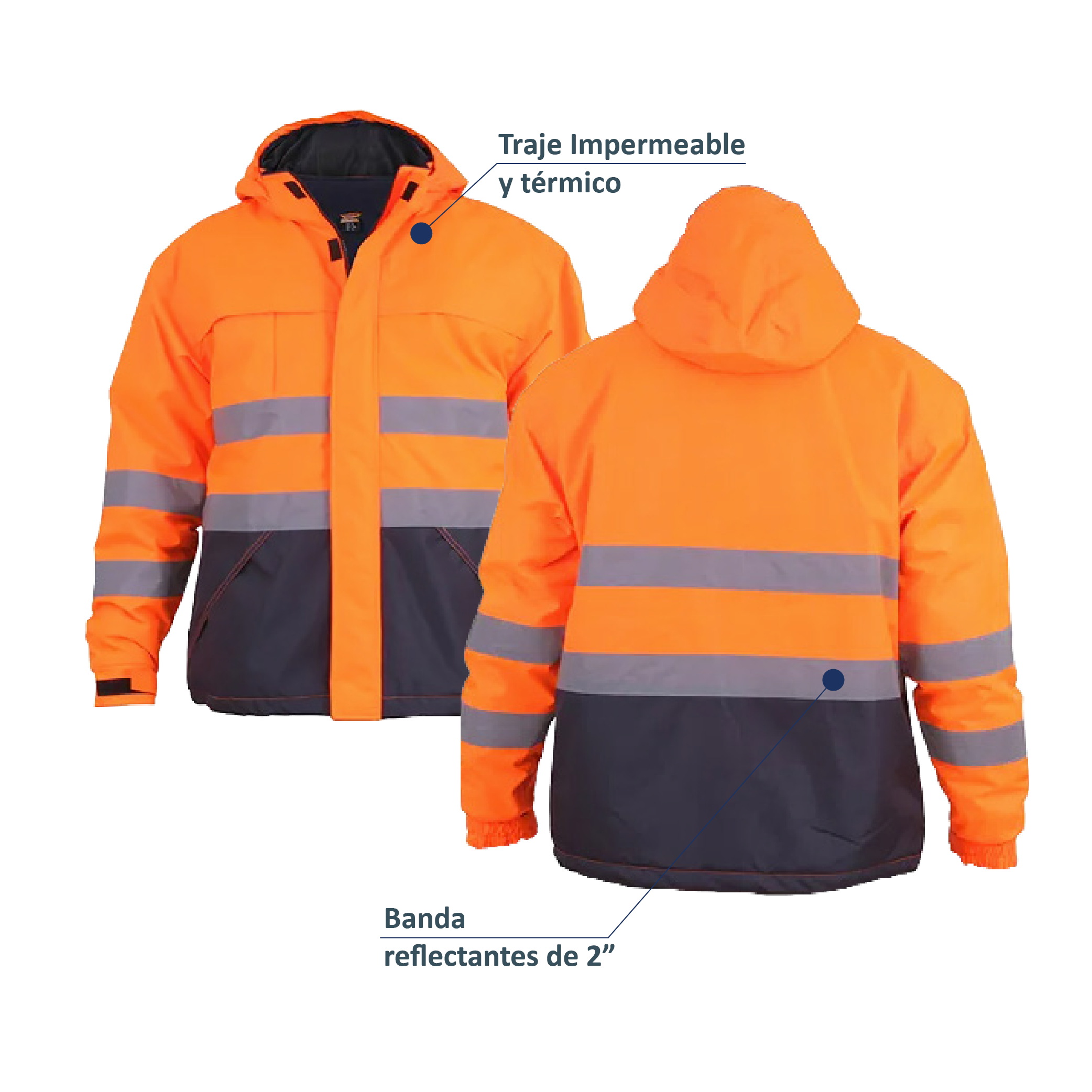 Parkas Ropa Termica Americana Parka Térmica Siberia