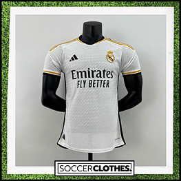 (M004) Camiseta 1º Real Madrid - Versión Jugador - 23/24