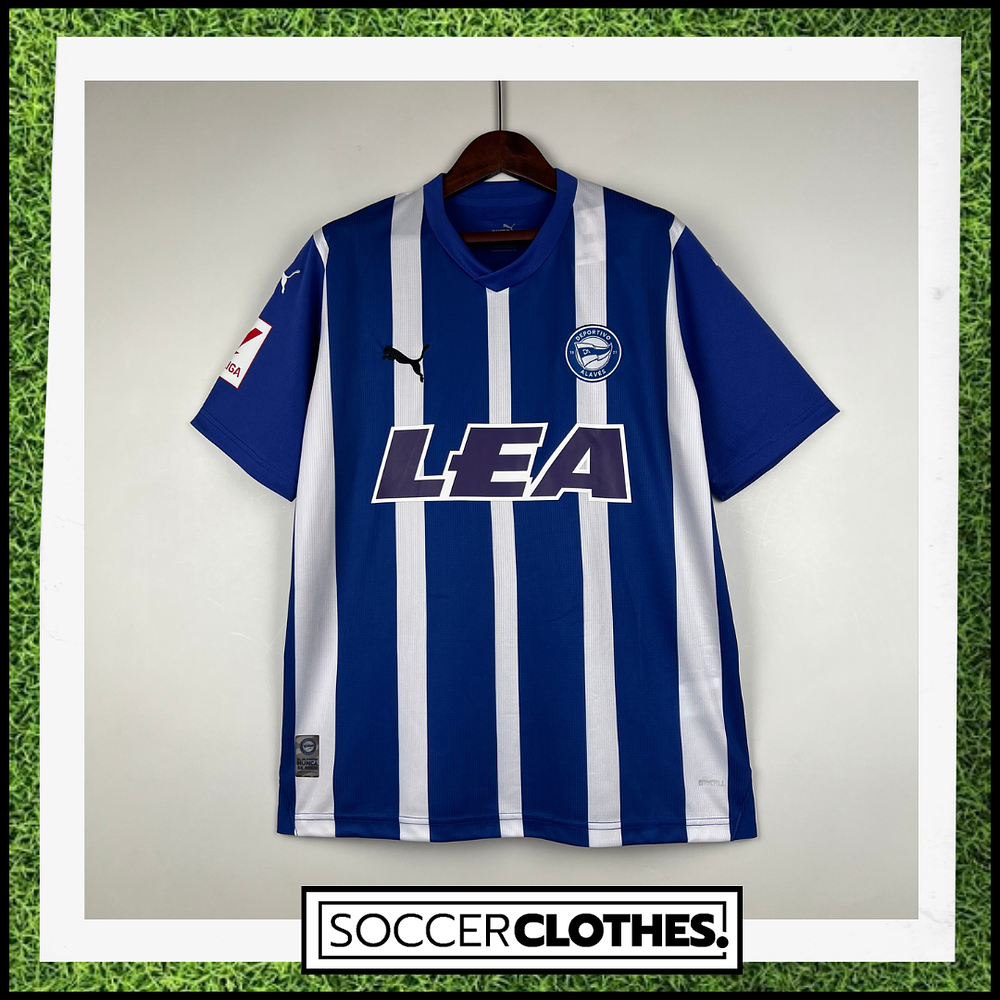 (M001) Camiseta 1º Alavés - Versión Fan - 23/24