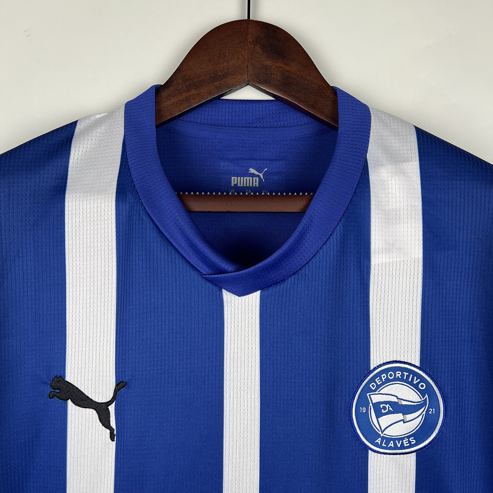 (M001) Camiseta 1º Alavés - Versión Fan - 23/24