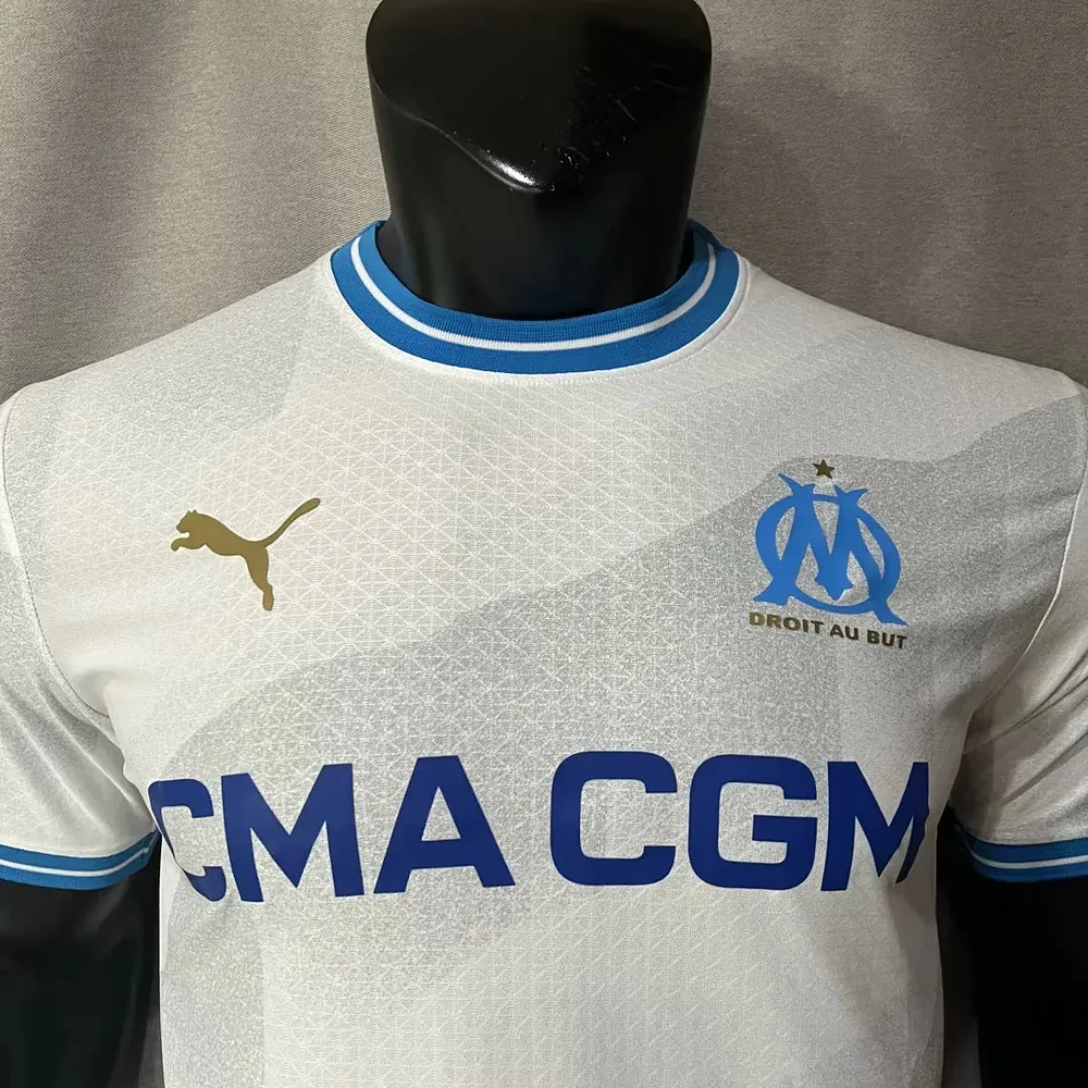 (M004) Camiseta 1º Olympique Marseille - Versión Jugador - 23/24