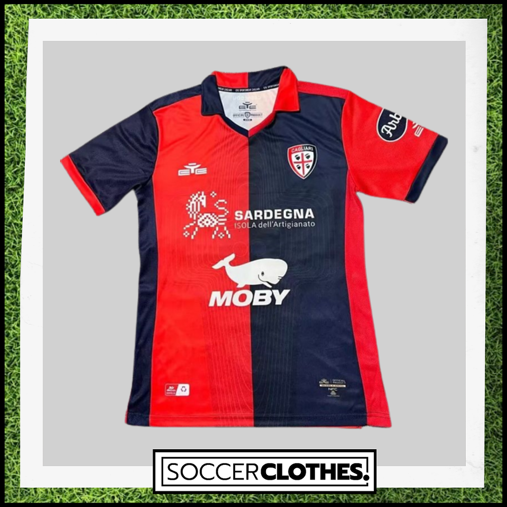 (M001) Camiseta 1º Cagliari - Versión Fan - 23/24