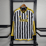 (M007) Camiseta 1º Juventus de Turín - Versión Fan - Manga Larga - 23/24