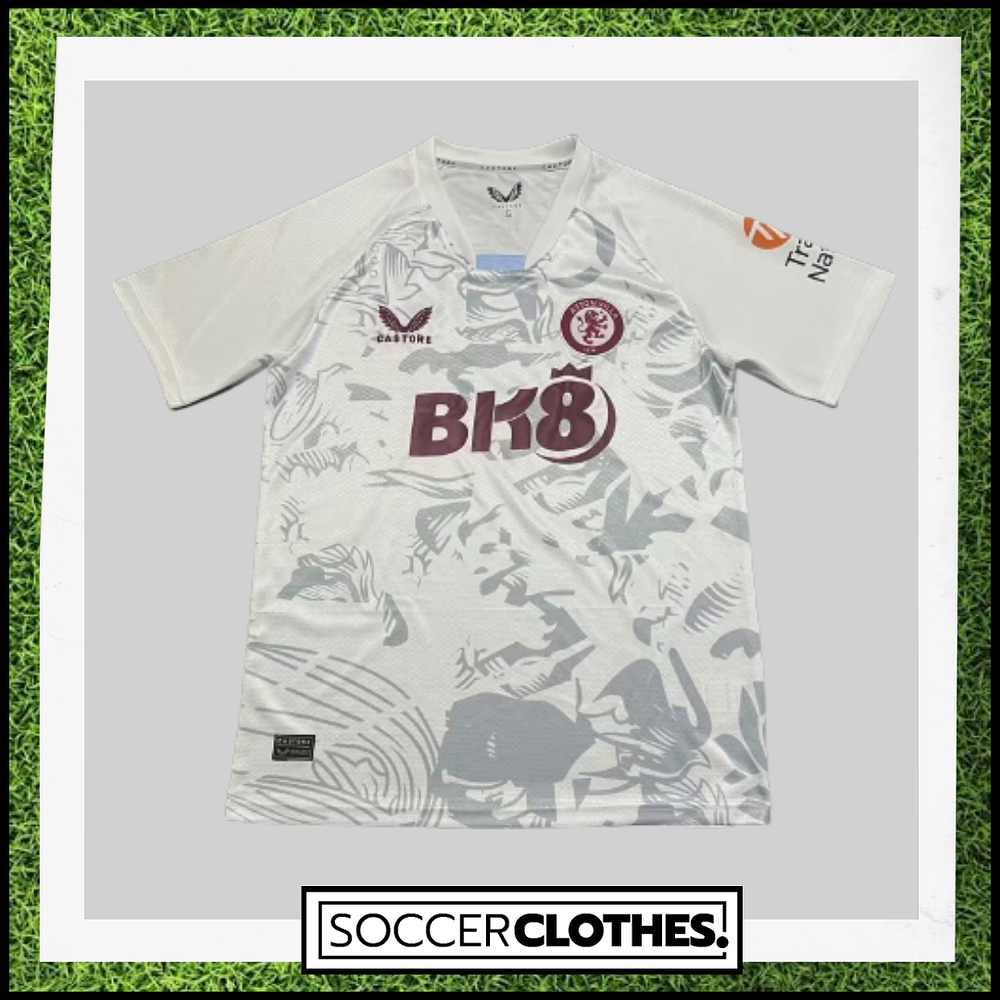 (M002) Camiseta 2º Aston Villa - Versión Fan - 23/24