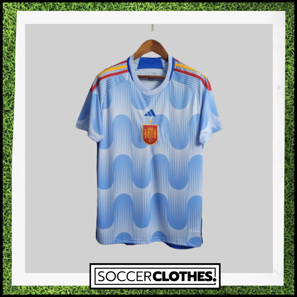 (N002) Camiseta 2º España - Versión Fan - 22/23