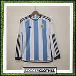 (N007) Camiseta 1º Argentina - Versión Fan - Manga Larga - 22/23