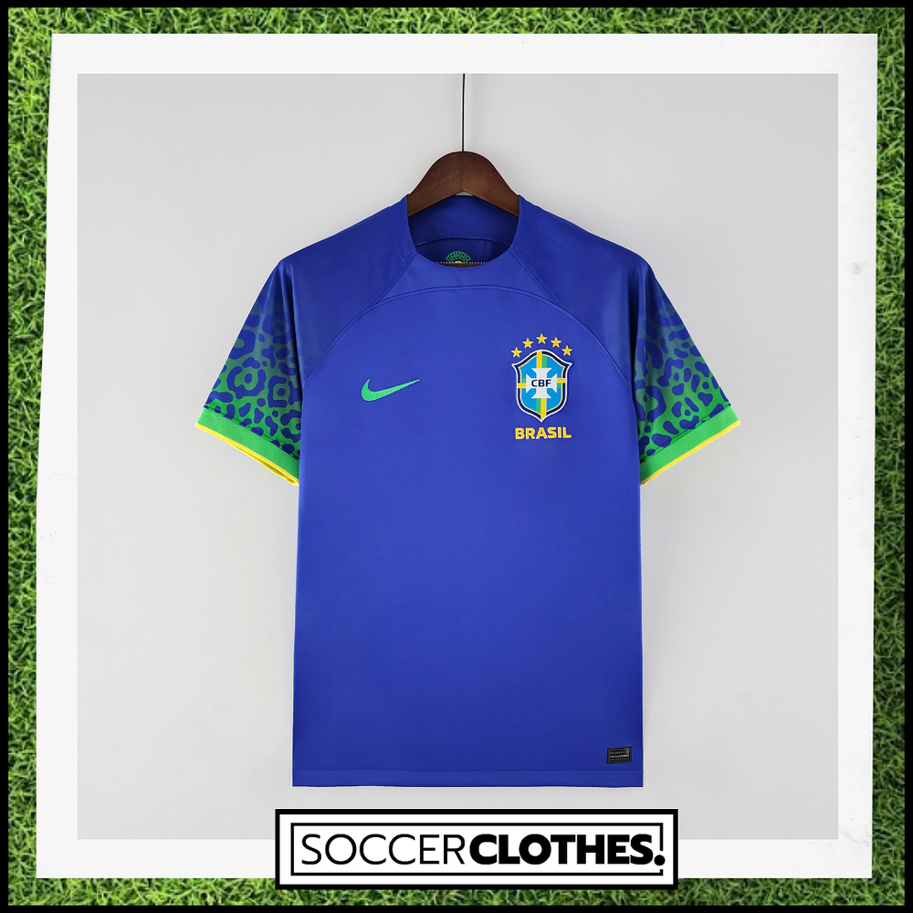 (N002) Camiseta 2º Brasil - Versión Fan - 22/23