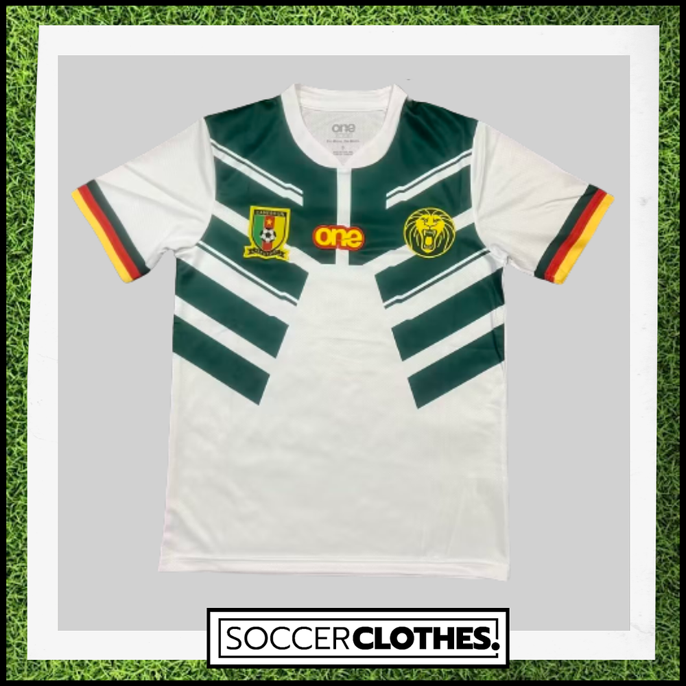 (N002) Camiseta 2º Camerún - Versión Fan - 22/23