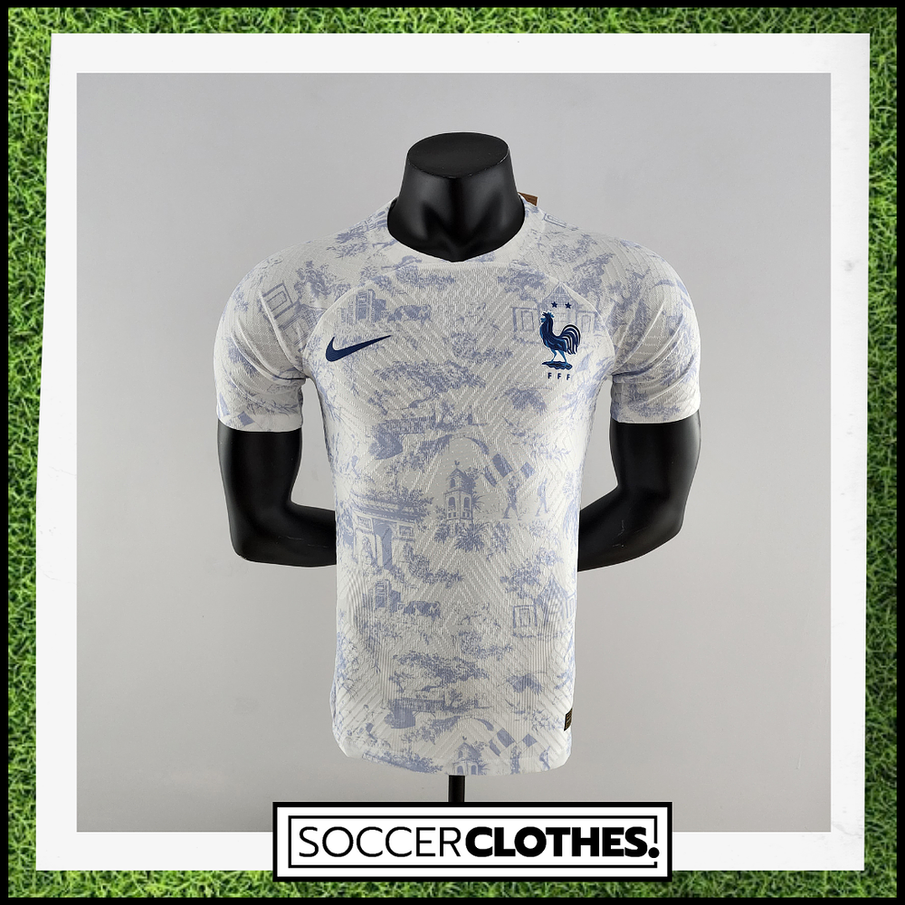 (N005) Camiseta 2º Francia - Versión Jugador - 22/23