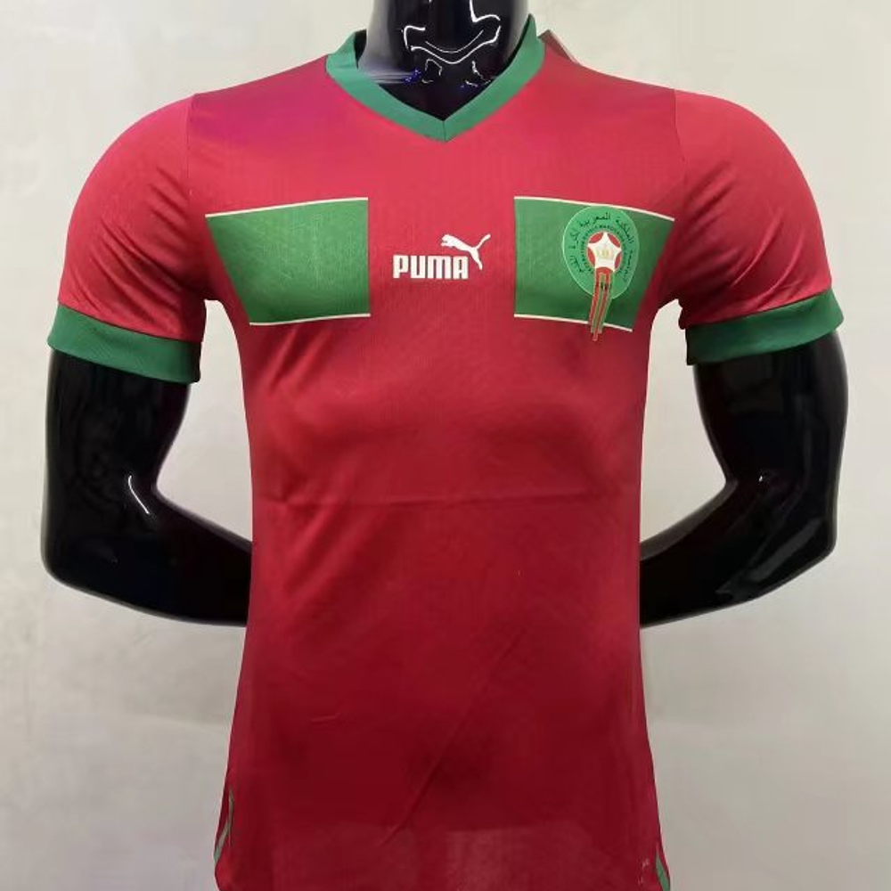 (N004) Camiseta 1º Marruecos - Versión Jugador - 22/23