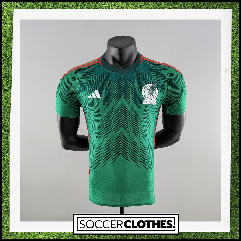 (N004) Camiseta 1º México - Versión Jugador - 22/23