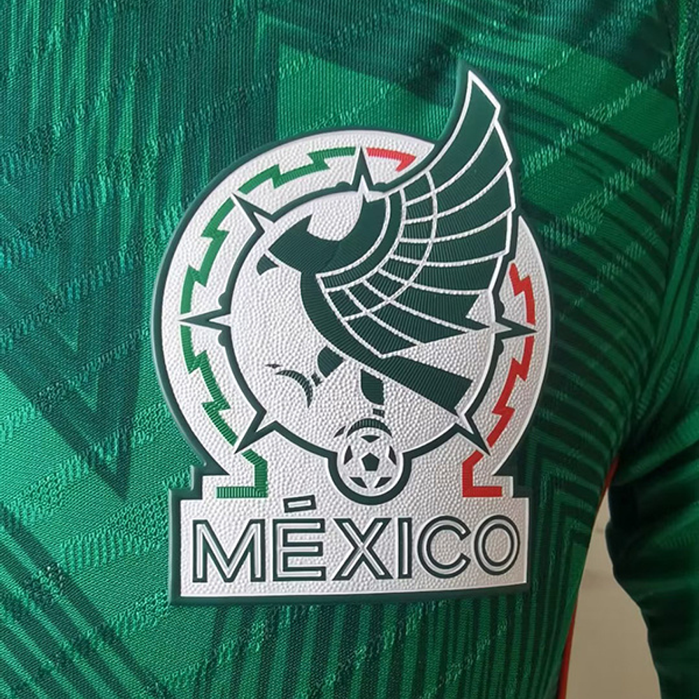 (N010) Camiseta 1º México - Versión Jugador - Manga Larga - 22/23