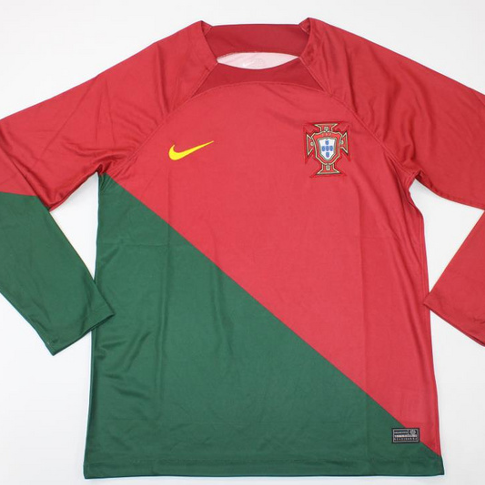 (N007) Camiseta 1º Portugal - Versión Fan - Manga Larga - 22/23