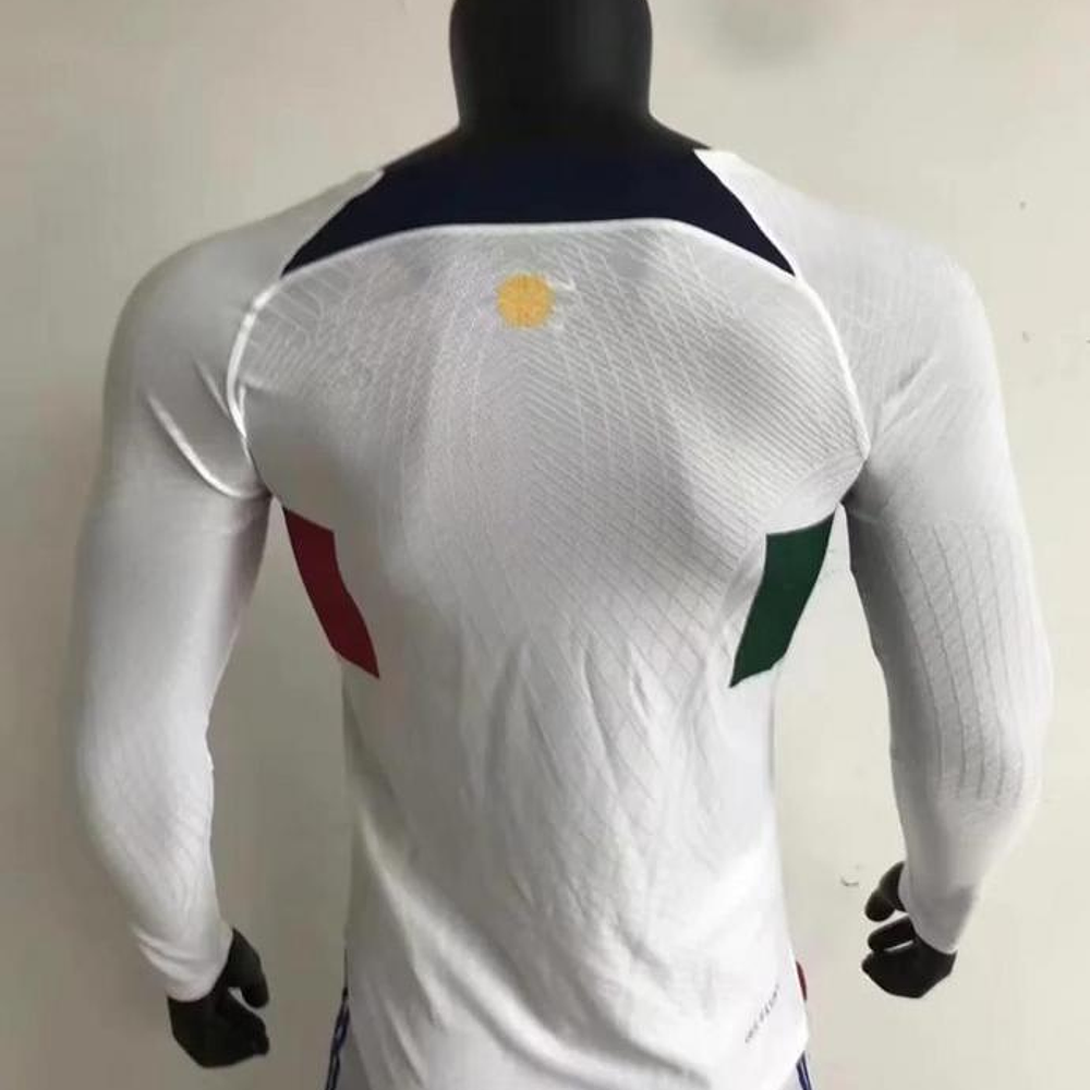 (N011) Camiseta 2º Portugal - Versión Jugador - Manga Larga - 22/23