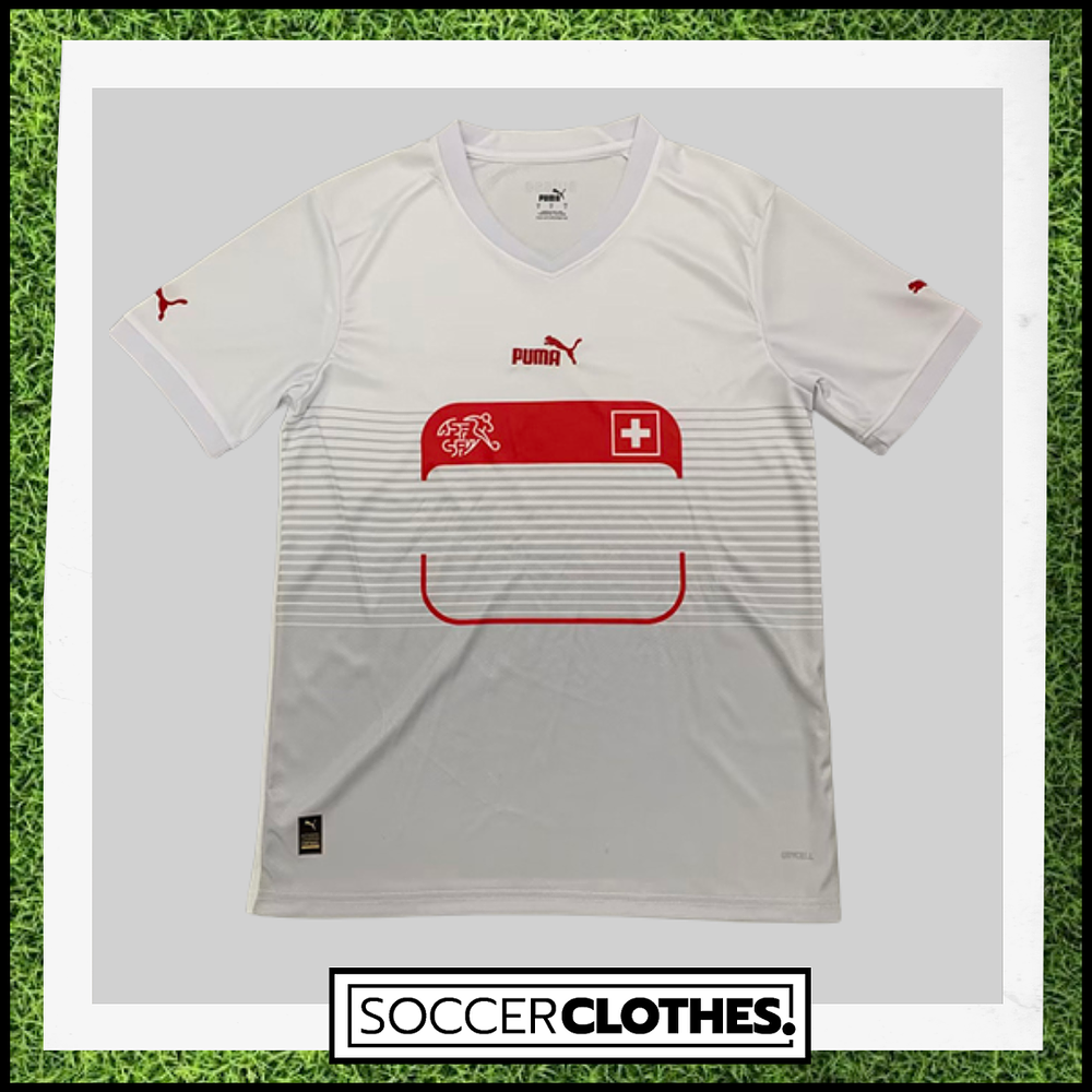 (N002) Camiseta 2º Suiza - Versión Fan - 22/23