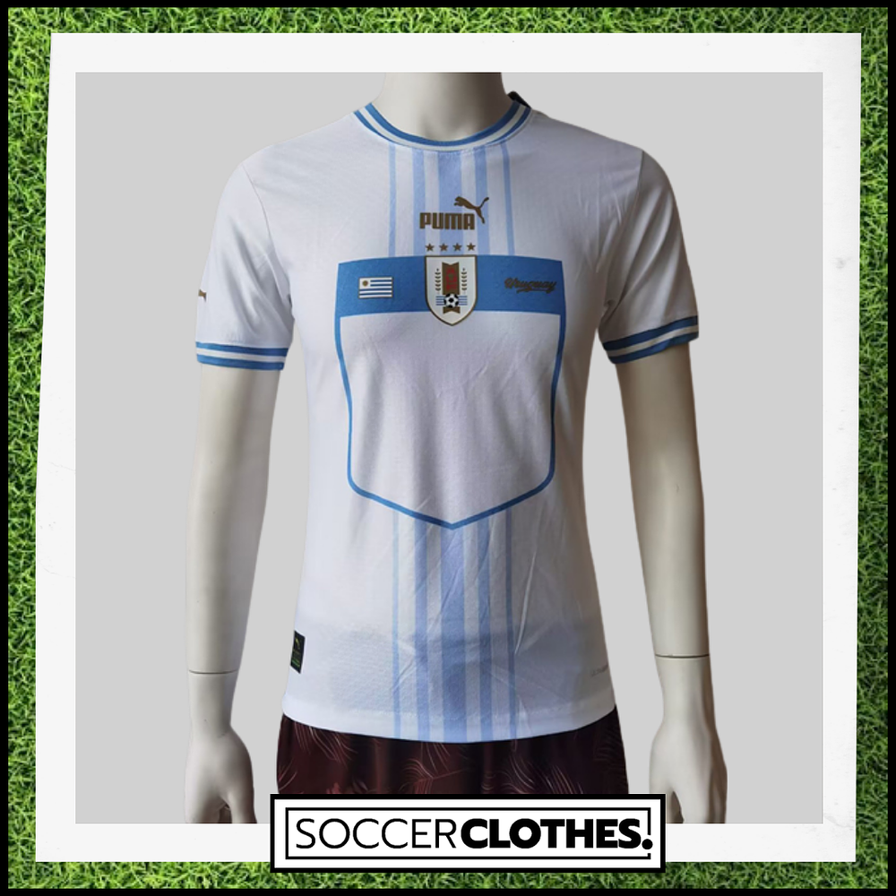 (N005) Camiseta 2º Uruguay - Versión Jugador - 22/23