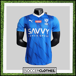 (M004) Camiseta 1º Al Hilal - Versión Jugador - 23/24