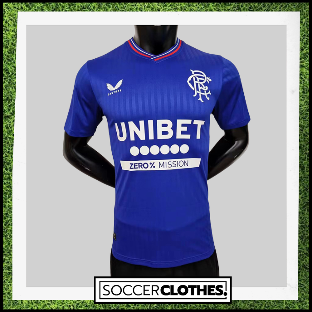 (M004) Camiseta 1º Rangers - Versión Jugador - 23/24