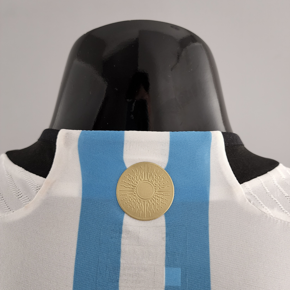 (N004) Camiseta 1º Argentina - Versión Jugador - 22/23