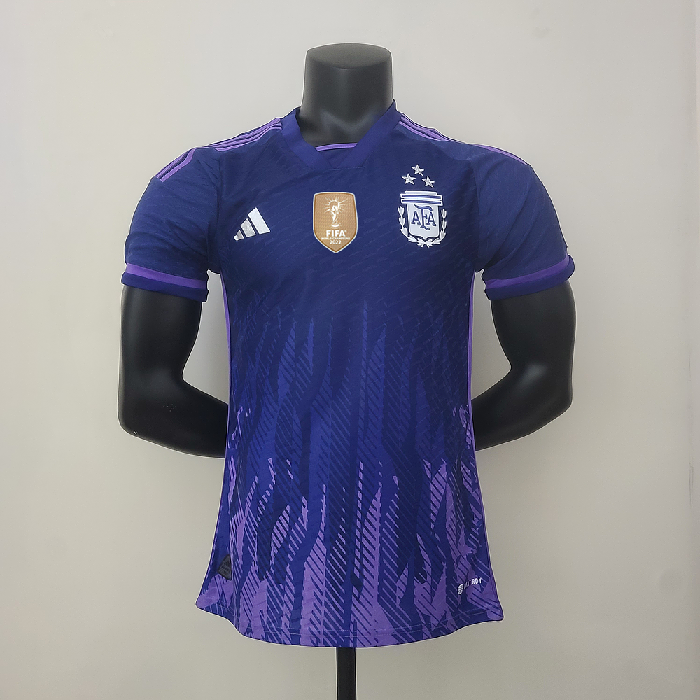 (N015) Camiseta 2º Argentina Campeona- Versión Jugador - 22/23