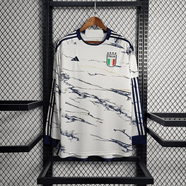 (N008) Camiseta 2º Italia - Versión Fan - Manga Larga - 22/23