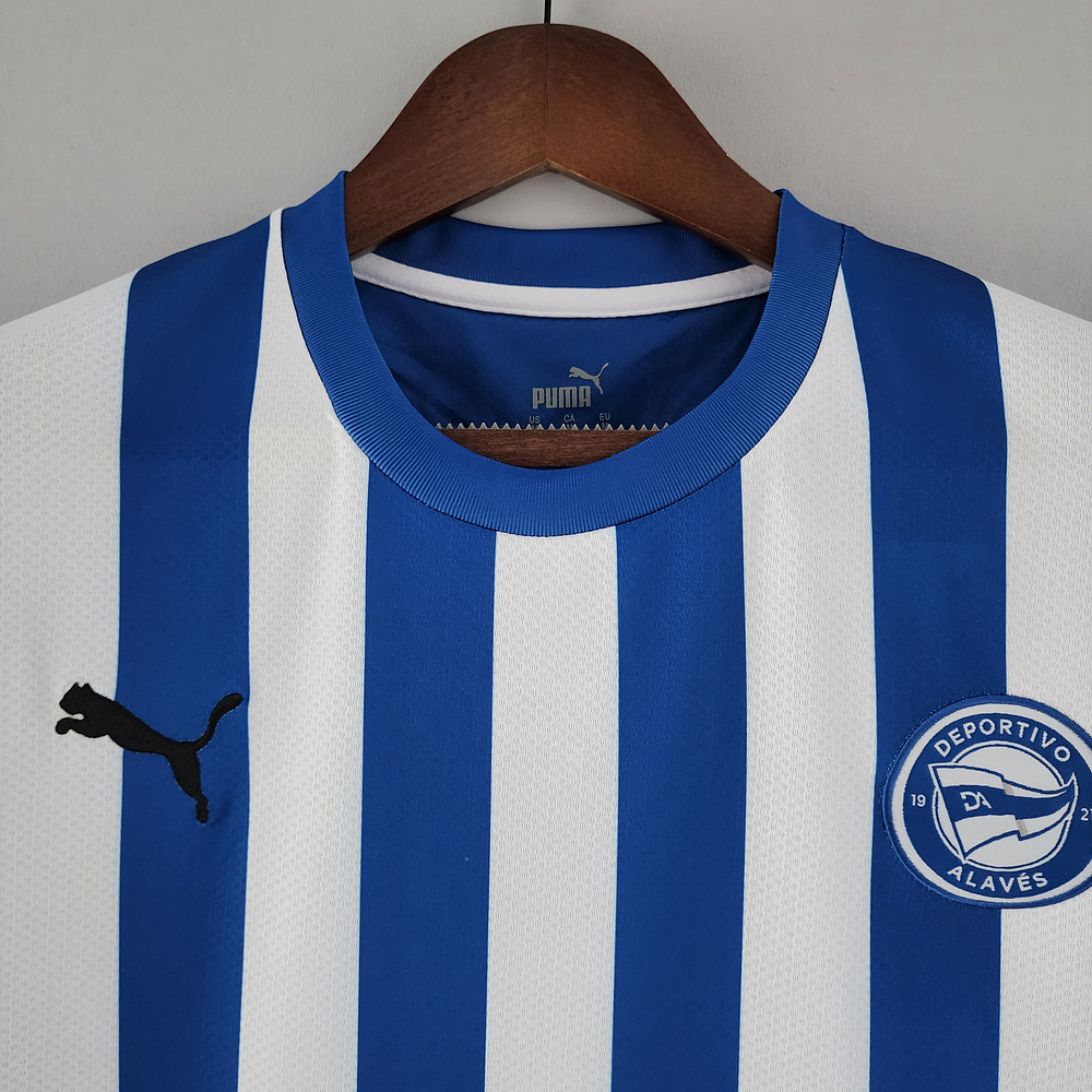 (N001) Camiseta 1º Alavés - Versión Fan - Retro - 22/23