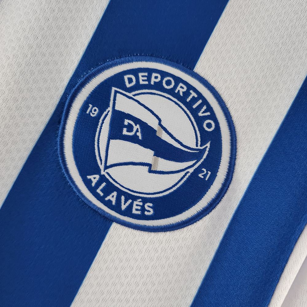 (N001) Camiseta 1º Alavés - Versión Fan - Retro - 22/23