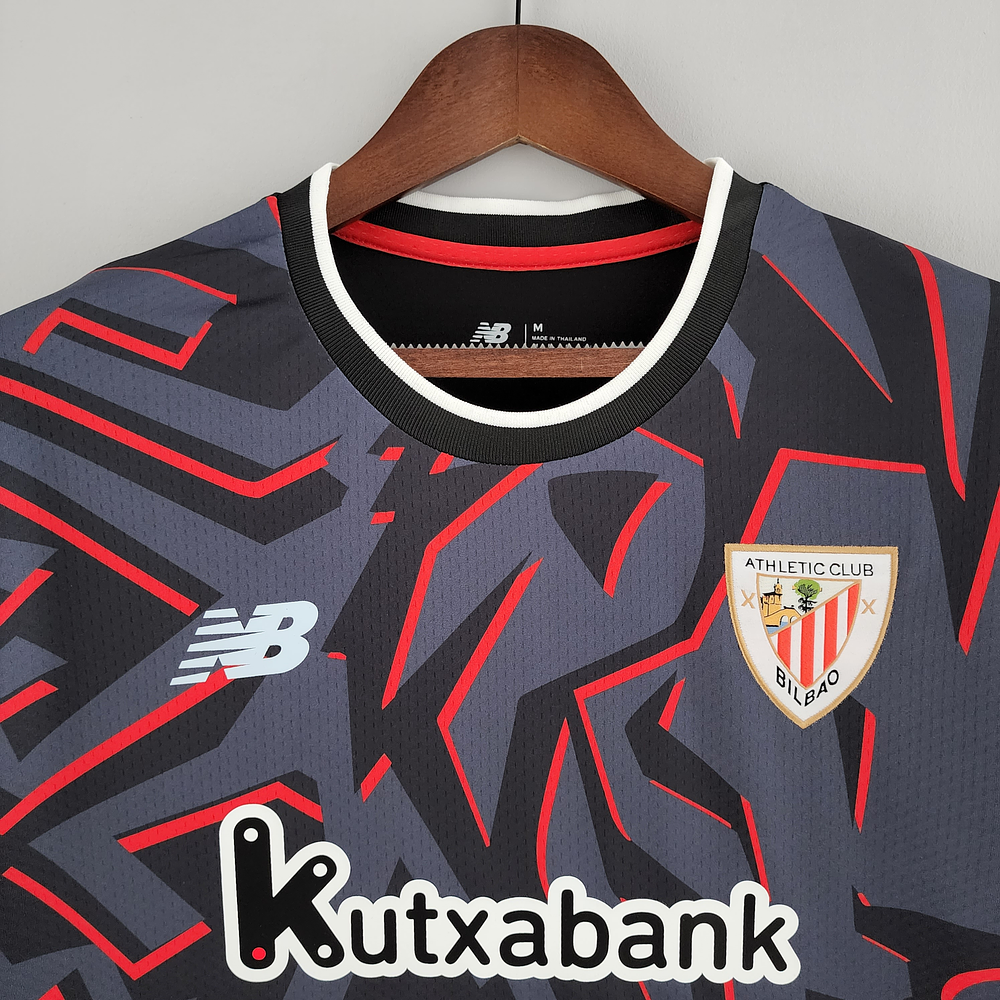 (N002) Camiseta 2º Athletic Bilbao - Versión Fan - Retro - 22/23