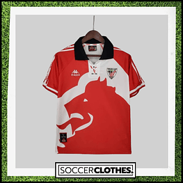 (ZM001) Camiseta 1º Athletic Bilbao - Versión Fan - Retro - 97/98