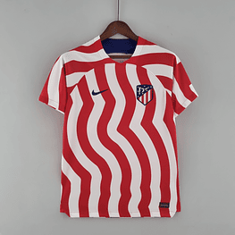 (N001) Camiseta 1º Atlético de Madrid - Versión Fan - Retro - 22/23