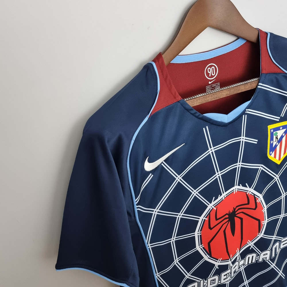 (ZF002) Camiseta 2º Atlético de Madrid - Versión Fan - Retro - 04/05