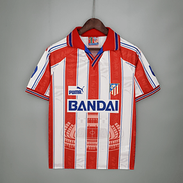 (ZN001) Camiseta 1º Atlético de Madrid - Versión Fan - Retro - 96/97