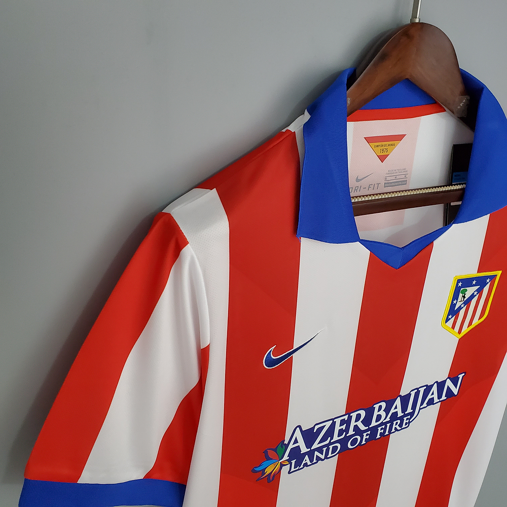 (V001) Camiseta 1º Atlético de Madrid - Versión Fan - Retro - 14/15