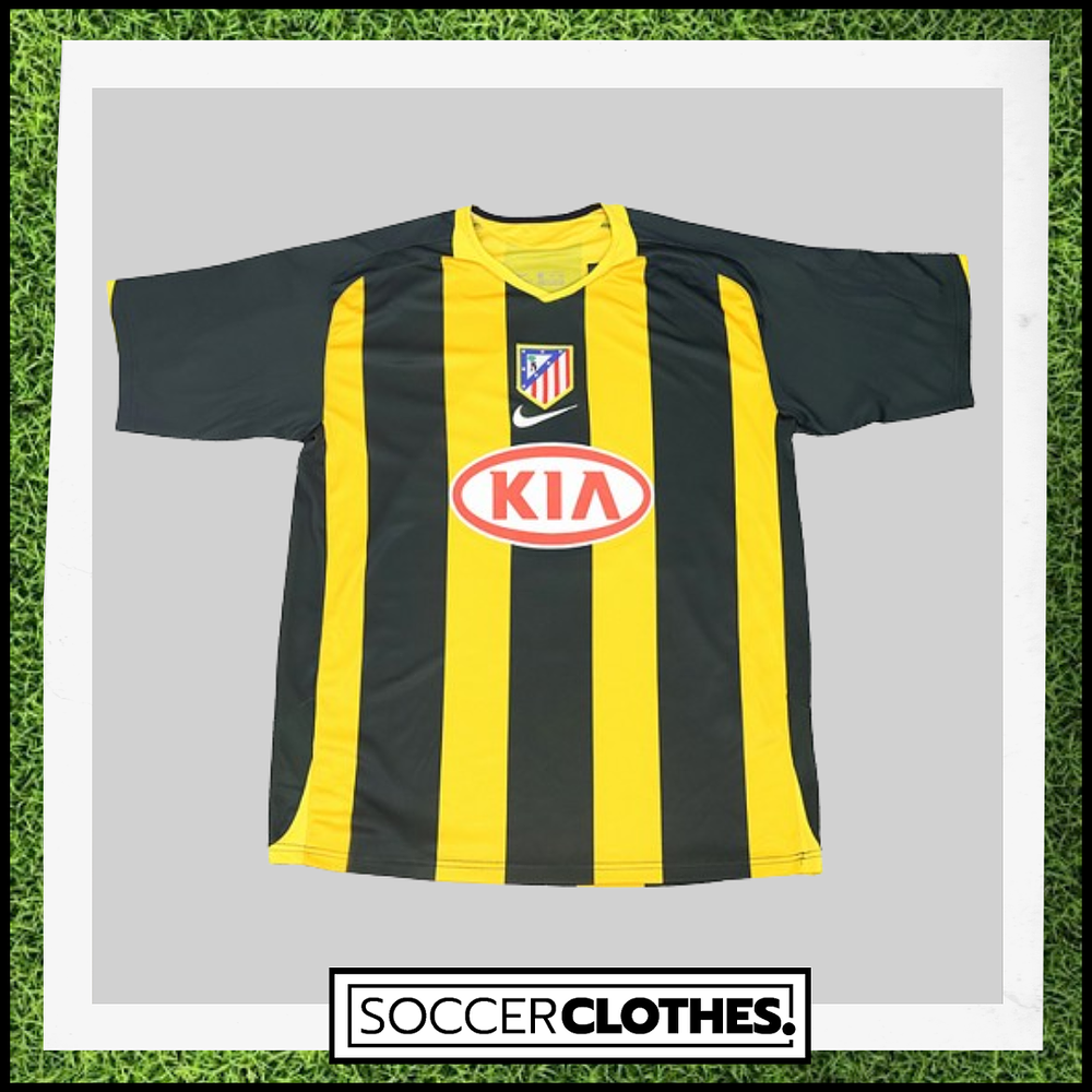 (ZE001) Camiseta 2º Atlético de Madrid - Versión Fan - Retro - 05/06