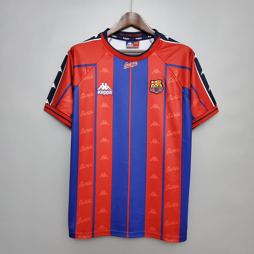 (ZM001) Camiseta 1º Barcelona - Versión Fan - Retro - 97/98