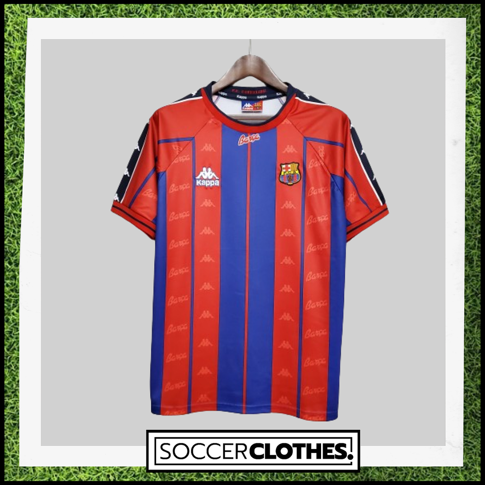 (ZM001) Camiseta 1º Barcelona - Versión Fan - Retro - 97/98