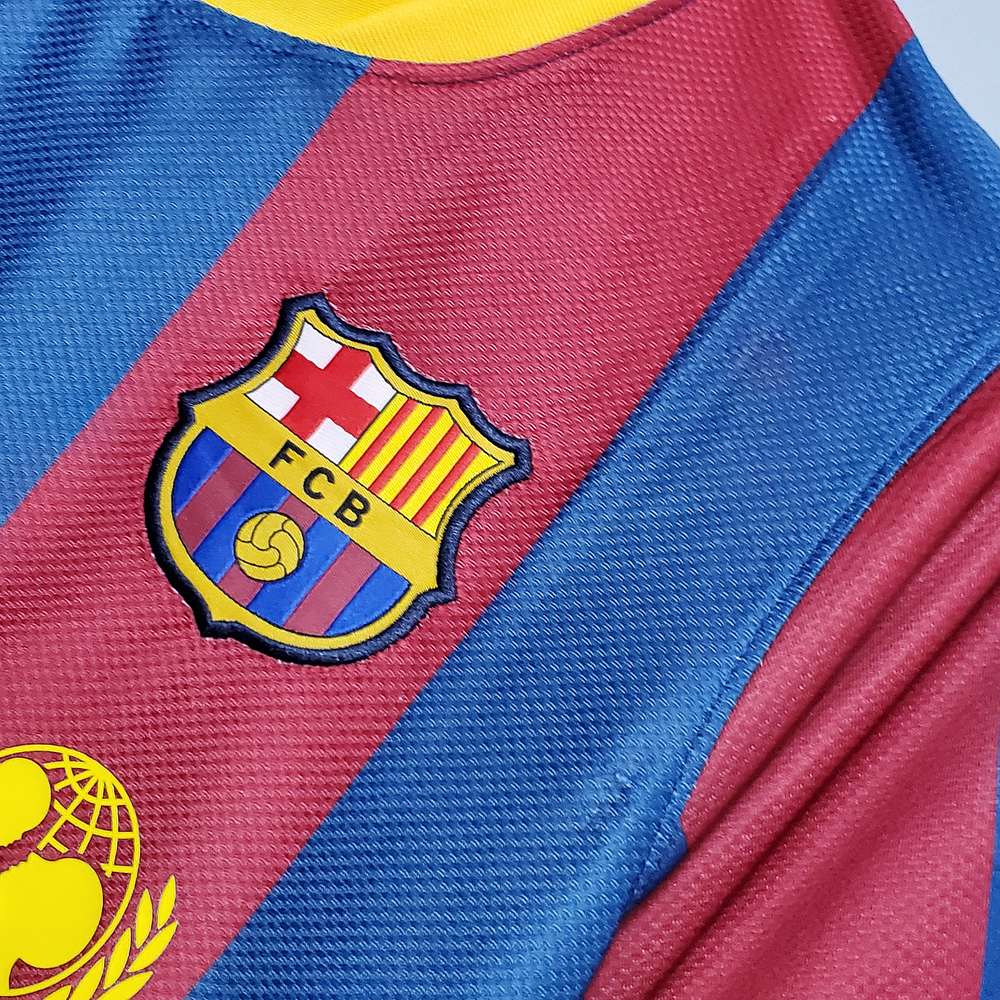 (Z001) Camiseta 1º Barcelona - Versión Fan - Retro - 10/11